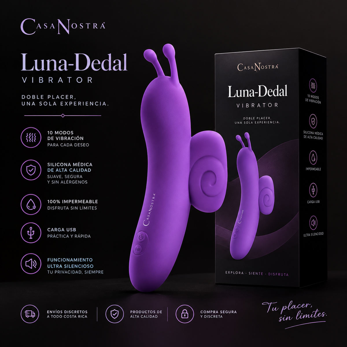 LUNA — Dedal Vibrador